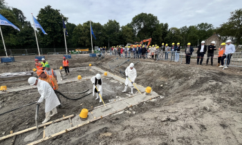 feestelijke start bouw de Geelvinck