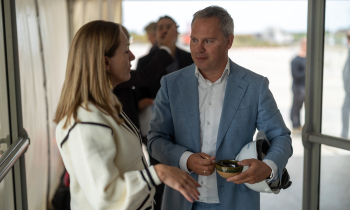 Waelpolder symposium en palen slaan
