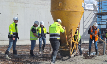 Spoorzone laatst beton