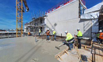 Spoorzone laatst beton