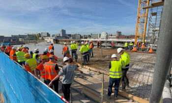 Spoorzone laatst beton